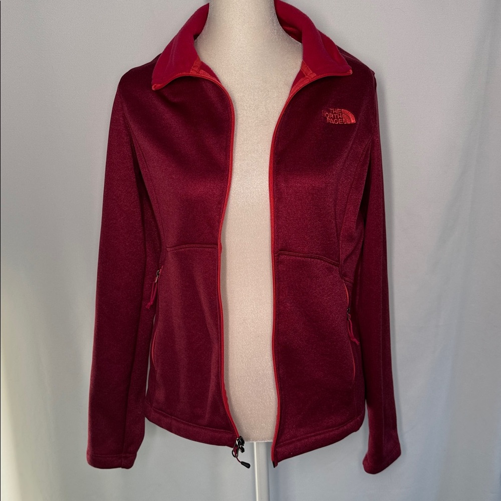 ❤️3/$30 The North Face Women's Burgundy Fleece Lined Women’s Jacket